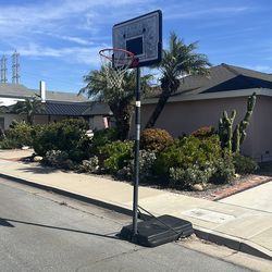 Free basketball hoop