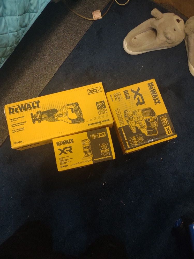 New And Unopened DeWalt Tools Brand New 