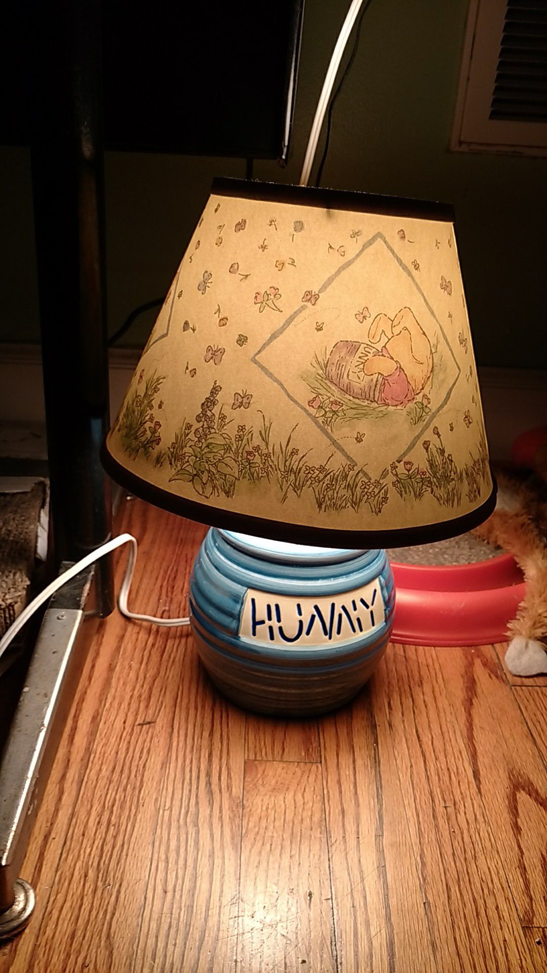 Young person lamp