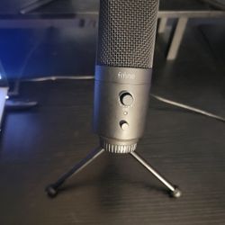 FIFINE USB Desktop PC Microphone with Pop Filter for Computer and Mac