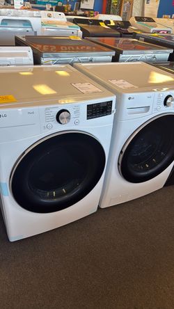 Washer & dryer LG set
