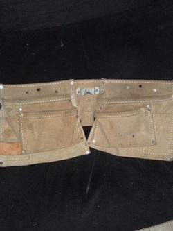 Vintage Cowhide Tool Belt 