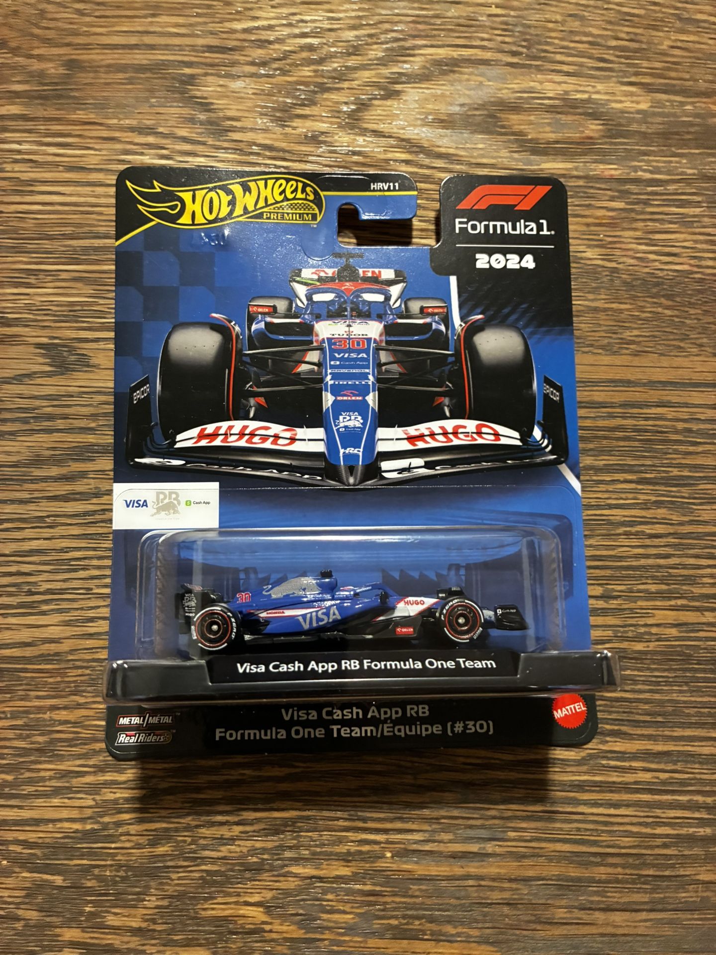 2025 Hot Wheels Premium Formula 1 Oracle Red Bull Racing RB20 #1 Max Verstappen
