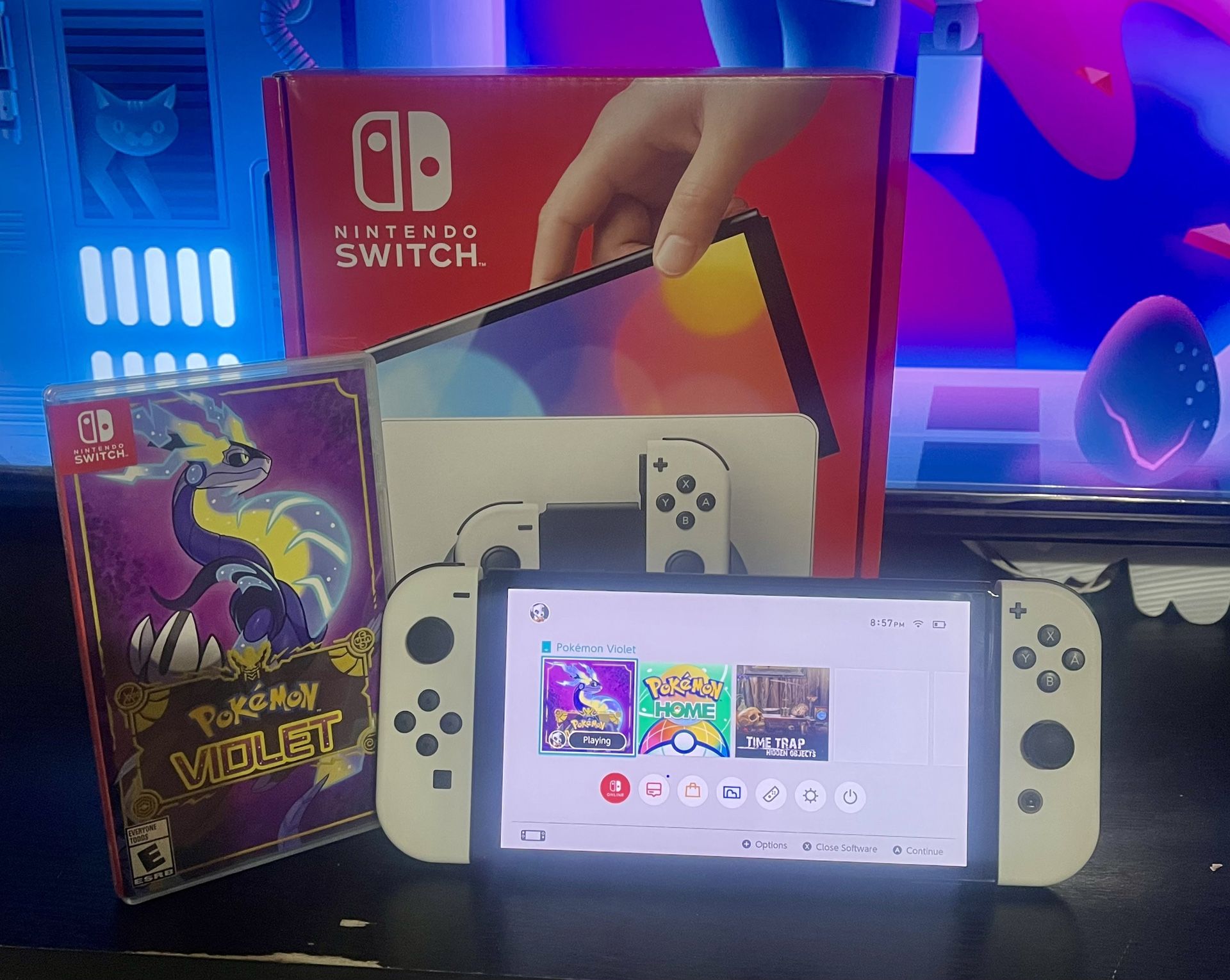 OLED Nintendo Switch white 