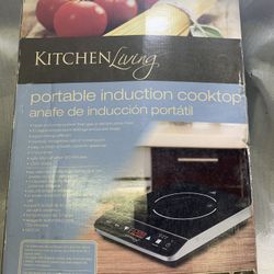 Kitchen Living Portable Induction Cooktop Burner 1800W Model 92618 – New in Box