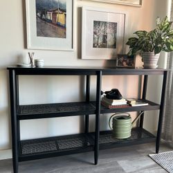 Black Wood Console