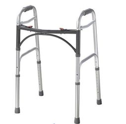 Drive Medical Deluxe Two Button Folding Walker 
