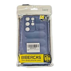 Bibercas Shockproof Case Compatible With Samsung Galaxy S23 Ultra, (Blue)