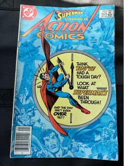1984 Superman Starring In Action Comics #551 DC Comics / Good