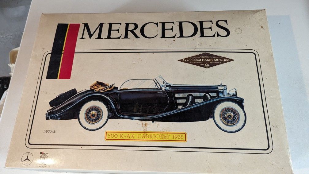 Pocher Model Unbuilt