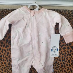 Gerber Baby Onesie Sleep N Play
