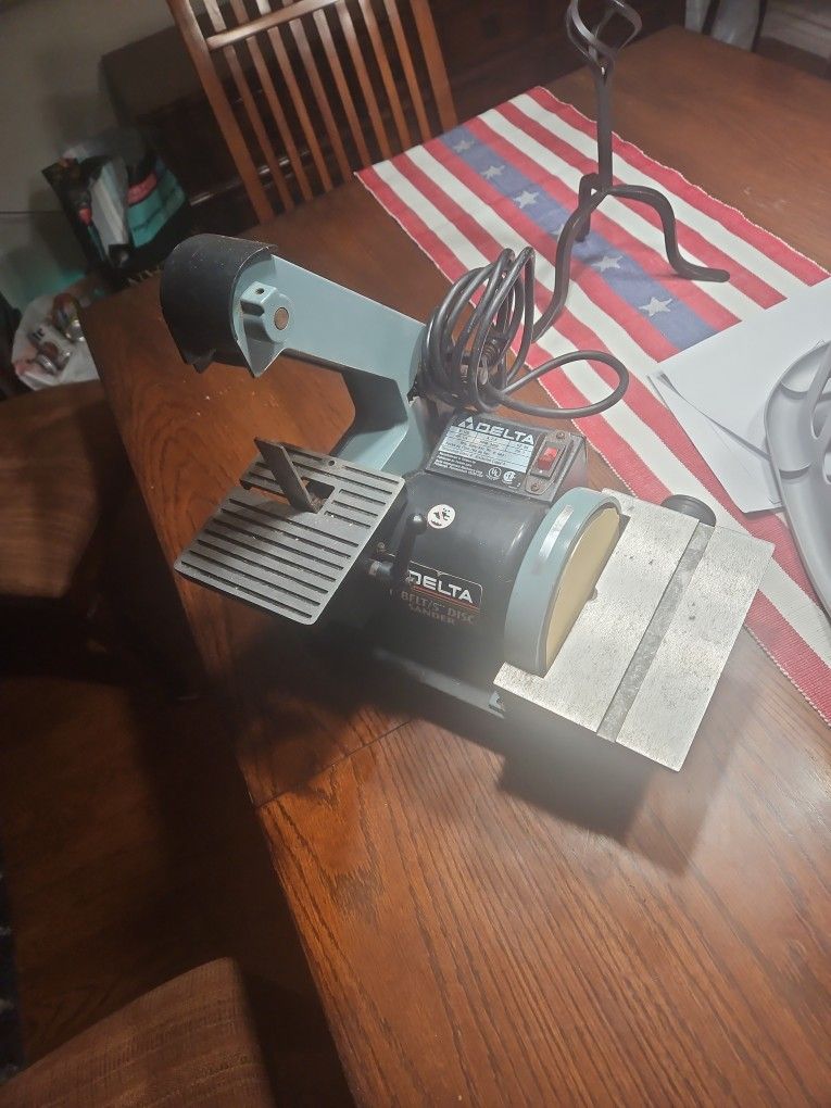 Delta 1" Belt 5" Disc Sander