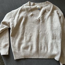 Tan sweater!