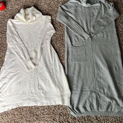Two Lady’s Long Wool/cashmere Dress 