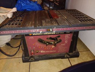 Black and Decker 10" table saw