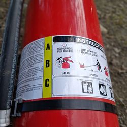20lbs fire extinguisher  ABC