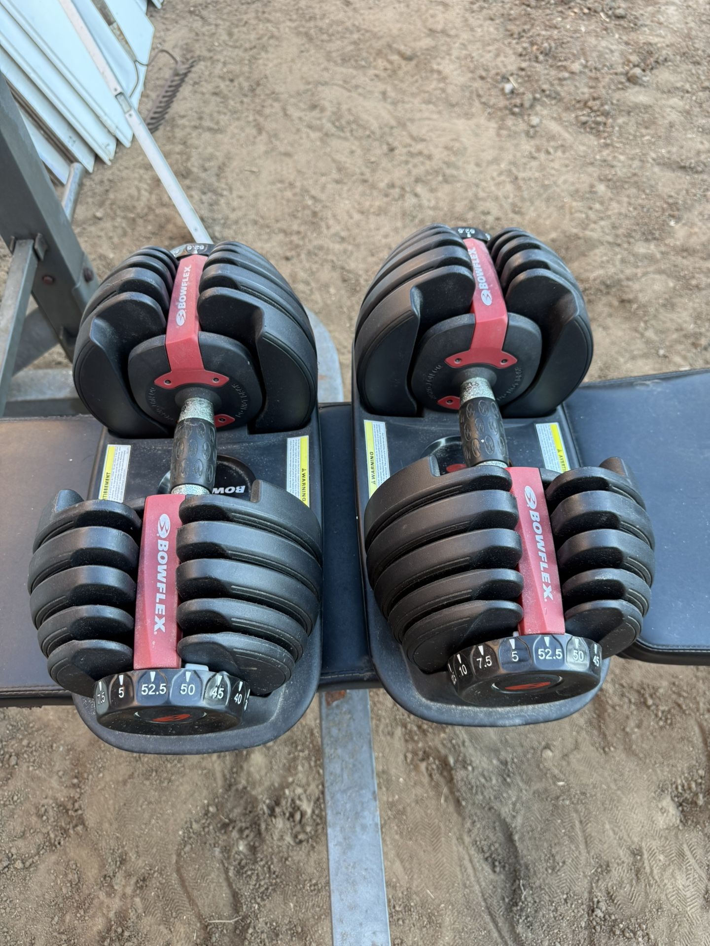 Adjustable Bowflex Dumbbell Weights