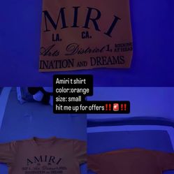 Amiri t shirt 