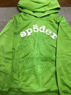 Spider Hoodie Legacy Green Sz Small