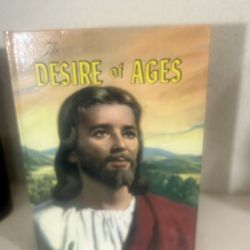The Desire of Ages by Ellen G. White 1964 Illustrated Hardcover Book