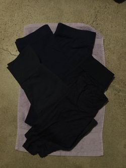 Lot of 5 Navy Cotton Skirts Size Medium Brand New Without Tags