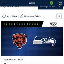 Seahawks Vs Bears - Monday Night Football 11/2