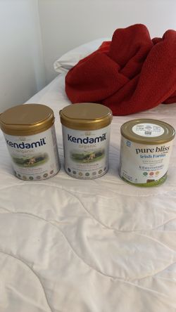 3 cans brand new baby formula
