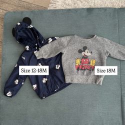 Disney Mickey Mouse Toddler Clothes 