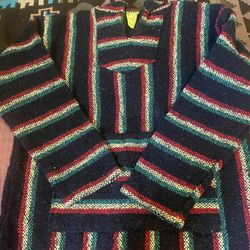 rasta mexican serape jacket 