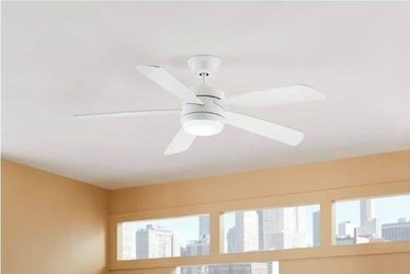 52 inch white ceiling fan with remote
