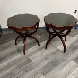 Pair Of Antique Lamp Tables  