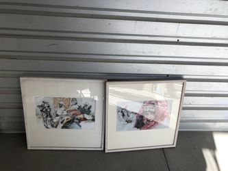 Great art pieces, artist from Switzerland original new price $3000
