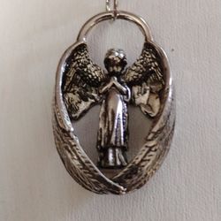Sweet Praying Angel Necklace