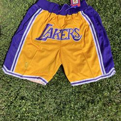 Lakers Just Don Shorts 