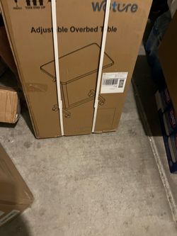 Wonture Adjustable Overbed Table