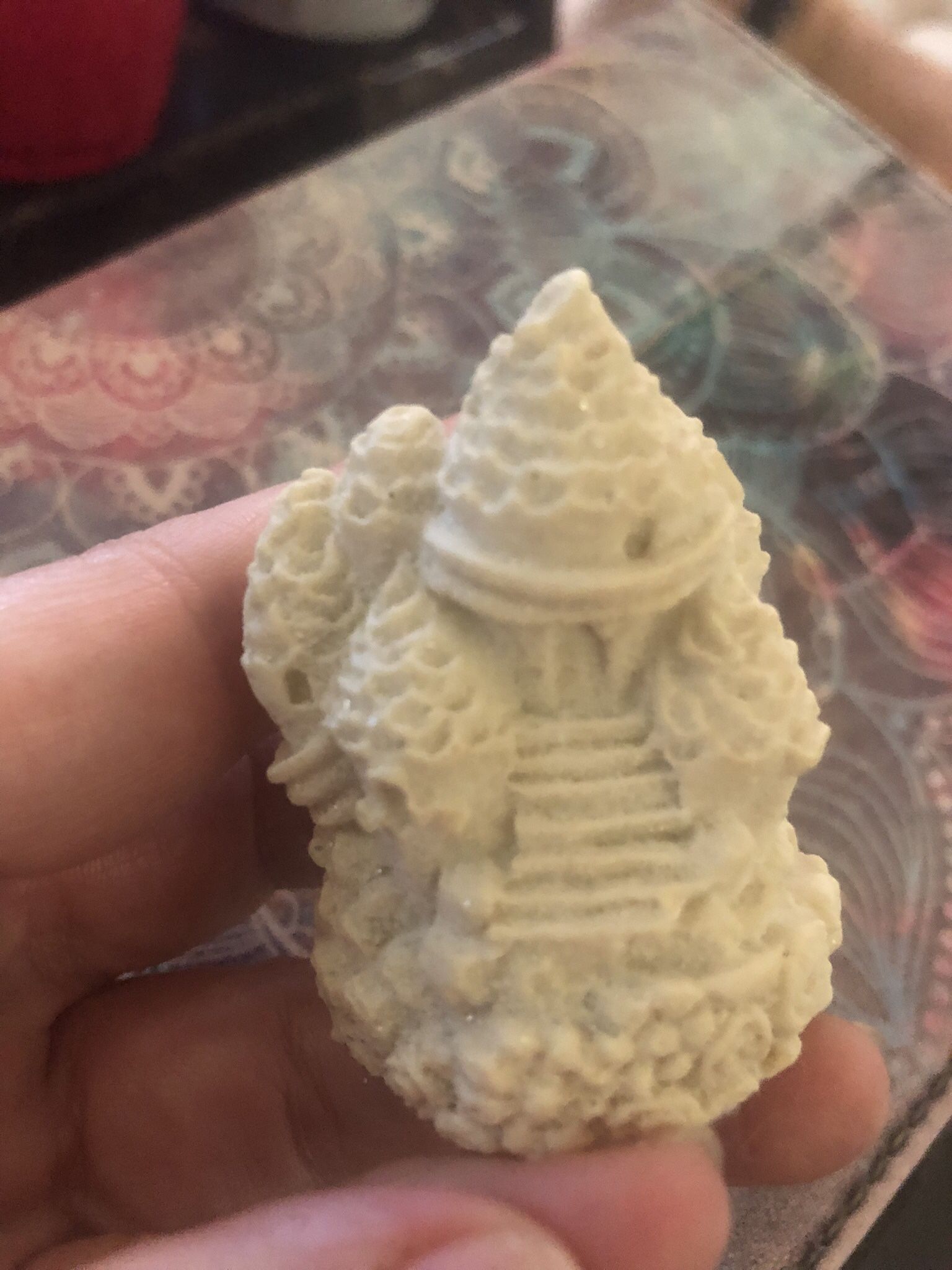Tiny Sandcastle Figurine