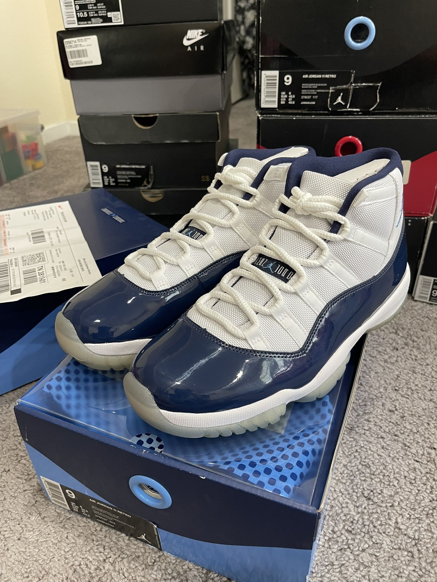 Jordan 11 Win UNC 86 DS