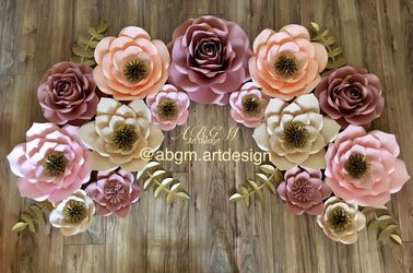 Set of flowers