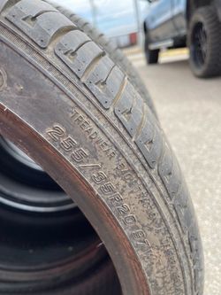 TIRES 255/35R20”S