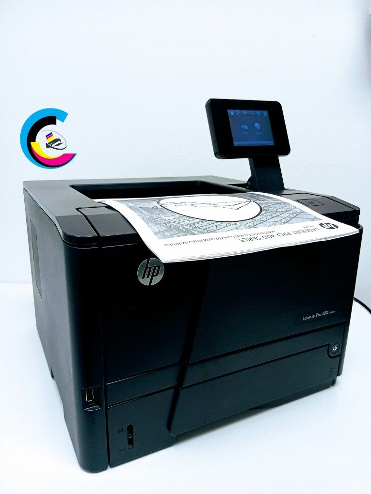 ✅️Laser Printer Hp LaserJet Pro 400 M401dw🔷️WIRELESS🔷️Prints Automatically Double-Sided🔷️Touch Screen🔷️Printing Speed Up To 38ppm🔷️🔷️🔷️🔷️