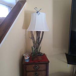 Smart Lamp.... Change Color Turn On And Iff With Voice And Phone. One Of A Kind
