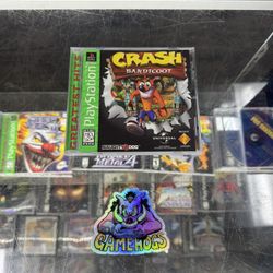 Crash Bandicoot PS1 $50 Gamehogs 11am-7pm