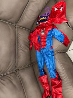 Spiderman costume size 6/7