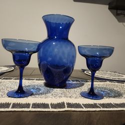 The Lot Of Sapphire Blue Home Decor 