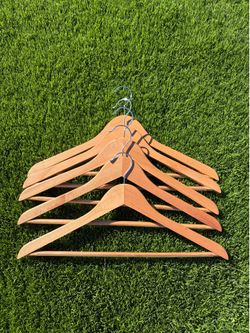5 Wood Hangers