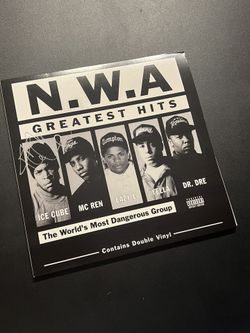 Autographed NWA Greatest Hits Double Record