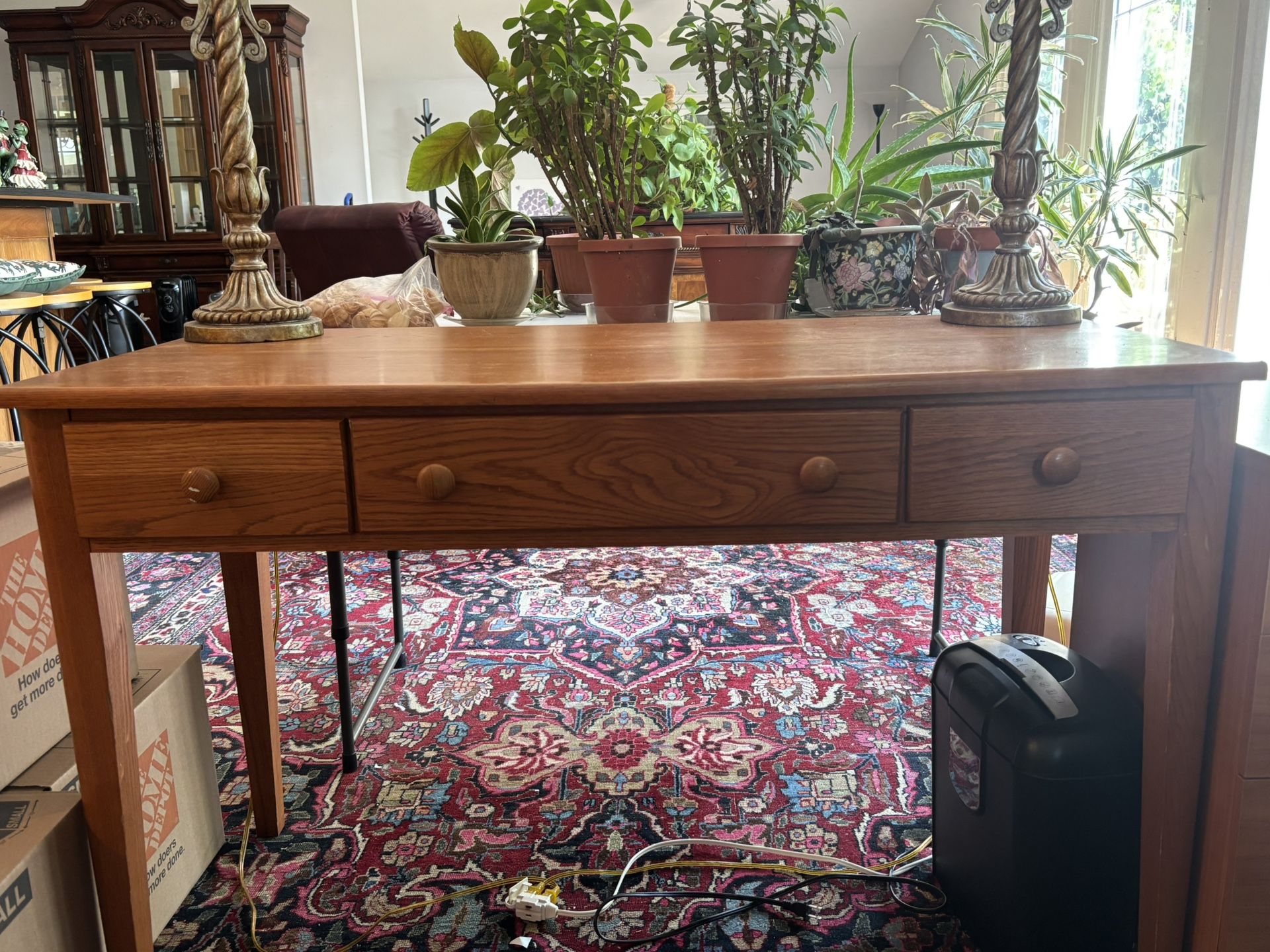Oak Writing Desk
