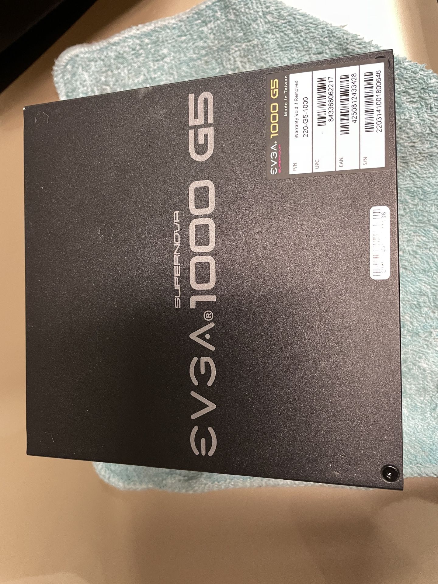 EVGA SuperNOVA 1000 GS- 80 Plus Gold 1000W Fully Modular Power Supply USED