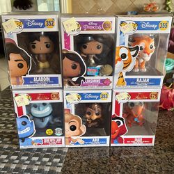 Aladdin Crew Funko Pops