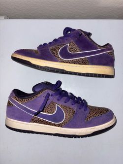 Nike SB Dunk Low Kenny Powers Purple Safari Sz 10.5